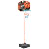vidaXL Prijenosni ko&scaron;arka&scaron;ki set podesivi 109 - 141 cm