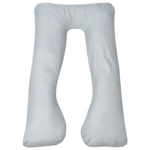 vidaXL Jastuk za Trudnice 90x145 cm Sivi