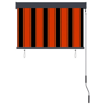 vidaXL Vanjska roleta 100 x 250 cm narančasto-smeđa