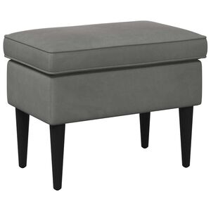 vidaXL Stolica za noge Tamnosiva 55 x 35 x 41 cm Bar&scaron;un