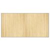 vidaXL Tepih pravokutni svijetli prirodni 100 x 200 cm od bambusa