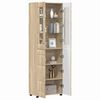 vidaXL Highboard s policom FLORIN Sonoma hrast 60 x 35 x 182 cm