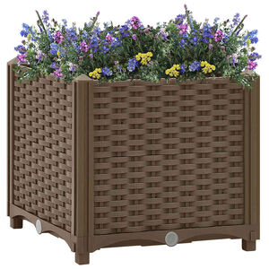 vidaXL Povi&scaron;ena gredica 40 x 40 x 38 cm od polipropilena