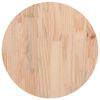 vidaXL Ploča za stol okrugla &Oslash; 30 x 3 cm od masivne borovine