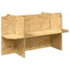 vidaXL Osnovica za terarij Smeđa 100 x 50 x 50 cm OSB