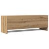 vidaXL Ormar Artisan hrast 100x32,5x35 cm izrađeno drvo