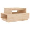 vidaXL Stolić za kavu 80 x 55 x 40,5 cm od masivne borovine