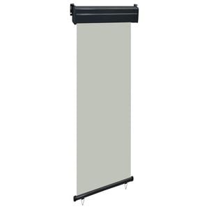 vidaXL Balkonska bočna tenda 65 x 250 cm siva