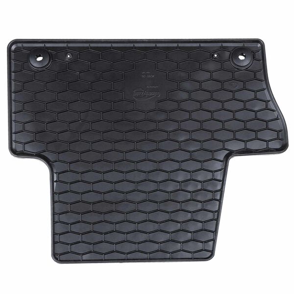 vidaXL Auto tepih 4 pcs Crna prikladno za VOLVO XC60 2009-2017 Guma