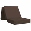 vidaXL Sofa na razvlačenje 90 x 67 x 45 cm Sivosmeđa