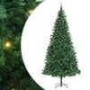 vidaXL Umjetno božićno drvce Zelena 300 cm PVC i Metal i Plastika