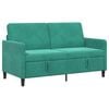 vidaXL Sofa s pohranom Tirkizna 152 x 78 x 87 cm Poliester