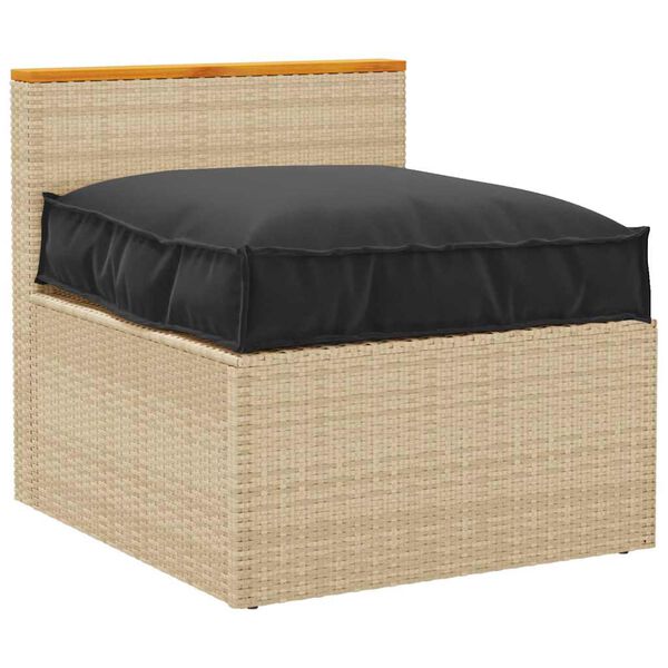 vidaXL Jastuk Crna 70 x 70 x 12 cm Oxford tkanina