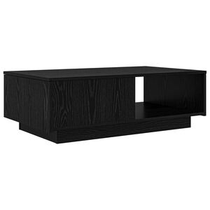 vidaXL Kava Stol Crni hrast 95 x 55 x 31 cm Konstruirano drvo