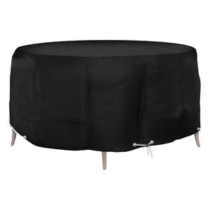 vidaXL Navlaka za vrtni namje&scaron;taj s 10 u&scaron;ica &Oslash; 260 x 90 cm okrugla