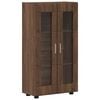 vidaXL Kreveta FLORIN 55,5 x 29 x 100 cm Smeđi hrast Konstruirano drvo