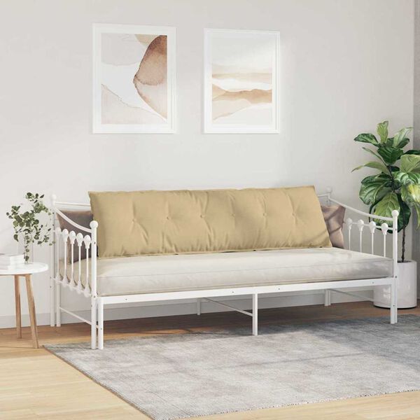 vidaXL Jastuk za leđa Siva zelena 180 x 50 cm Kordura tekstil