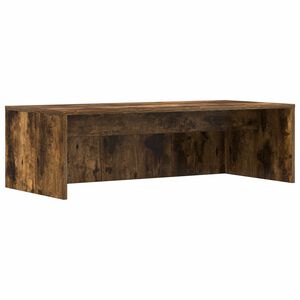 vidaXL Stol za zid Dimljeni hrast Konstruirano drvo 100 x 45 x 30 cm