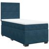 vidaXL Box spring krevet s madracem plavi 80 x 200 cm bar&scaron;unasti