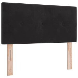 vidaXL Uzglavlje Crna 80 cm Bar&scaron;un