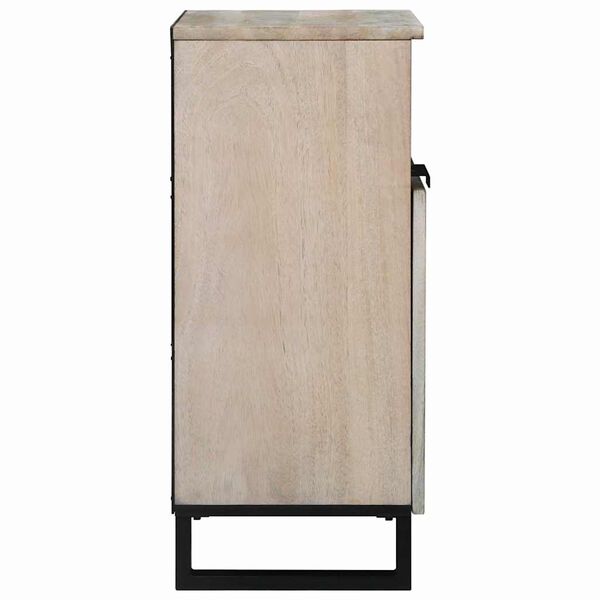 vidaXL Kabineti i police za skladi&scaron;tenje medija Bijela i crna