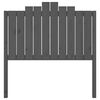vidaXL Uzglavlje za krevet sivo 106 x 4 x 110 cm od masivne borovine