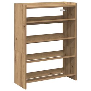vidaXL Stalak za cipele boja hrasta 60x25x81 cm konstruirano drvo