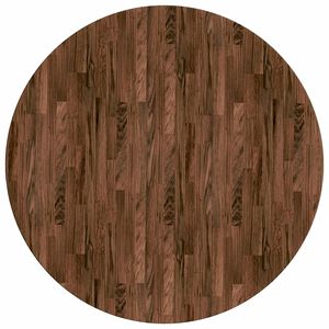 vidaXL Gornji dio stola &Oslash; 70 x 4 cm Kružni Čvrsto Hrastovo Drvo