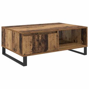 vidaXL Kava Stol Staro drvo 90 x 60 x 35 cm Konstruirano drvo