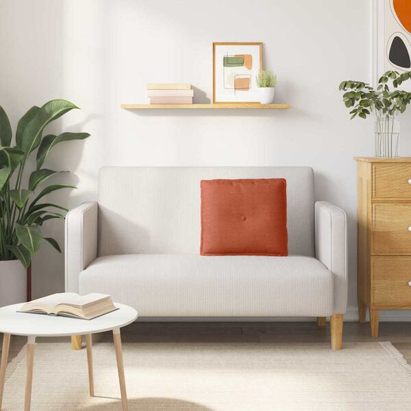 vidaXL Jastuk za leđa Crvena narančasta 50 x 45 cm Kordura tekstil