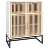 vidaXL Komoda bijela 60 x 30 x 75 cm od konstruiranog drva