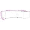 vidaXL Navlaka za kutnu vrtnu garnituru sa 16 u&scaron;ica 260x210x80 cm