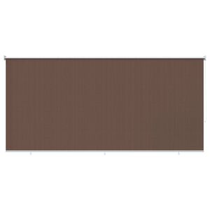 vidaXL Vanjska roleta 90% blokada UV zraka Sivosmeđa 350 x 230 cm HDPE