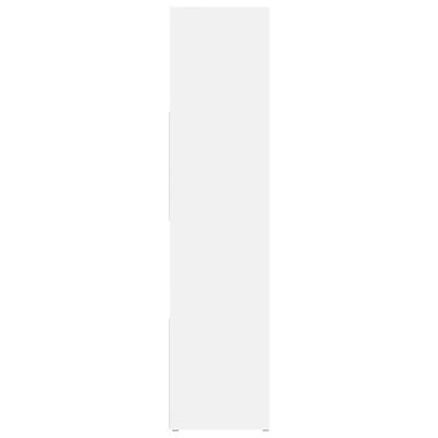 vidaXL Ormarić za knjige / sobna pregrada bijeli 105 x 24 x 102 cm