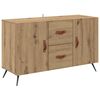 vidaXL Kreveta Umjetnički hrast 100 x 36 x 60 cm Konstruirano drvo
