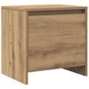 vidaXL Noćni ormar Umjetnički hrast 45 x 34 x 44,5 cm