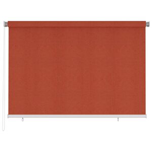 vidaXL Vanjska rolo zavjesa 225 (&Scaron;) x 140 (V) cm Terakota HDPE