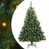 vidaXL Umjetno božićno drvce s stalakom Zelena 120 cm PE i PVC