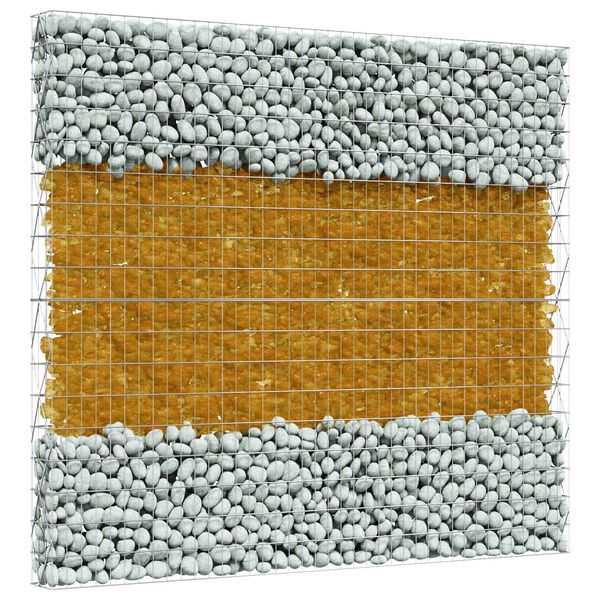 vidaXL Vrtne kamenčiće Smeđa 12 cm Stakl