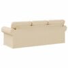 vidaXL Sofa Krema Sveukupne dimenzije: 215 x 82 x 80 cm (&Scaron; x Dub x V)
