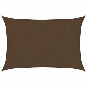 vidaXL Jedro za za&scaron;titu od sunca 160 g/m&sup2; smeđe 2 x 3 m HDPE