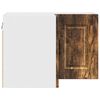 vidaXL Kuhinjski ormarić s policom Dimljeni hrast 57 x 57 x 40 cm