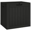 vidaXL Vrtna kutija za pohranu crna 55,5 x 43 x 53 cm polipropilen