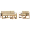 vidaXL Set vanjskih sofa 6 kom.
