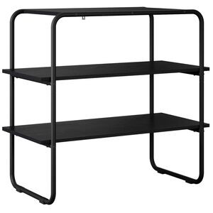 vidaXL Konzolna stolica Crni hrast 60 x 41 x 75 cm Konstruirano drvo