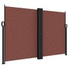 vidaXL Bočna tenda na uvlačenje smeđa 160 x 1200 cm