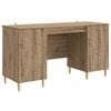 vidaXL Stol Hrast artisan Konstruirano drvo 142,5 x 50 x 75 cm
