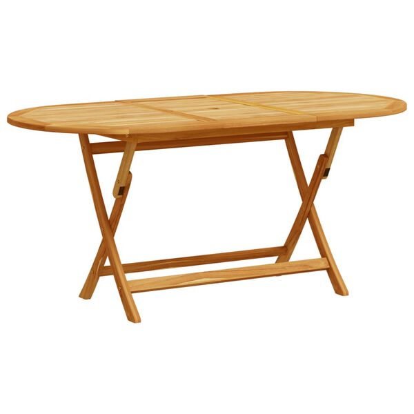 vidaXL 9-dijelni vrtni blagovaonski set od drva bagrema i tekstilena