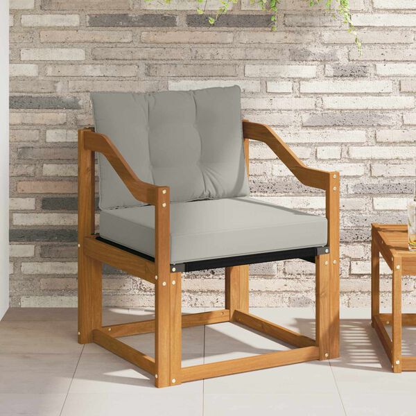 vidaXL Set vanjskih sofa Čvrsto drvo akacije i Textilene