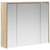 vidaXL Kupaonski ormar s ogledalom Sonoma hrast 73,5 x 16 x 62,5 cm